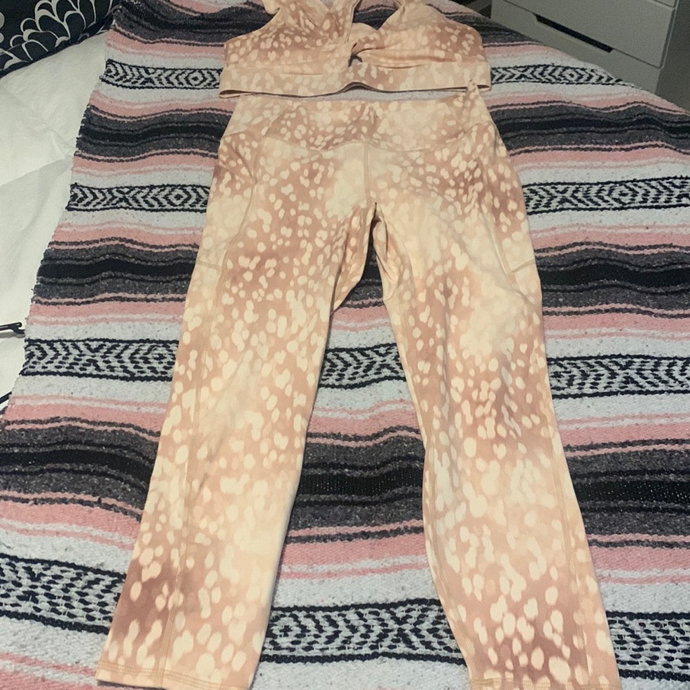 Fabletics pure luxe pants with pockets and top